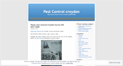 Desktop Screenshot of pestcontrolcroydon.wordpress.com