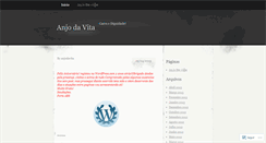 Desktop Screenshot of anjodavita.wordpress.com