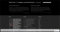 Desktop Screenshot of gado2enak.wordpress.com