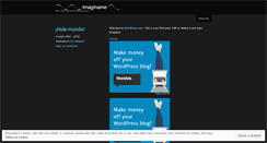 Desktop Screenshot of lmaginame.wordpress.com