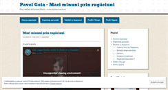 Desktop Screenshot of pavelgoia.wordpress.com