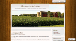 Desktop Screenshot of adventuresinag.wordpress.com
