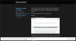 Desktop Screenshot of midiasinterativas.wordpress.com