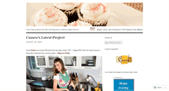 Desktop Screenshot of cravebakery.wordpress.com