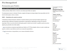 Tablet Screenshot of embarcadouro.wordpress.com