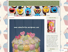 Tablet Screenshot of cakesforfun.wordpress.com
