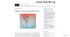 Desktop Screenshot of cpmumusic.wordpress.com