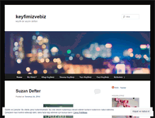Tablet Screenshot of keyfimizvebiz.wordpress.com