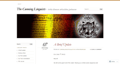 Desktop Screenshot of cunninglinguistcollective.wordpress.com