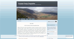 Desktop Screenshot of europeanenergygeographies.wordpress.com