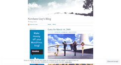 Desktop Screenshot of nowhereguy7.wordpress.com