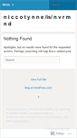 Mobile Screenshot of niccotynne.wordpress.com