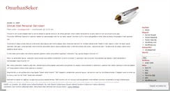 Desktop Screenshot of onurhansekr.wordpress.com