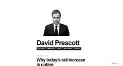 Desktop Screenshot of davidprescott.wordpress.com