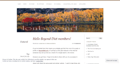 Desktop Screenshot of lonbeyond.wordpress.com