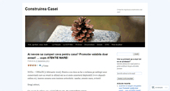 Desktop Screenshot of construireacasei.wordpress.com