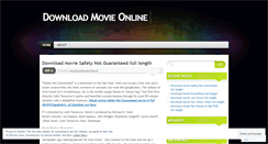 Desktop Screenshot of downloadmovieonline2.wordpress.com