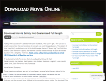 Tablet Screenshot of downloadmovieonline2.wordpress.com