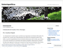 Tablet Screenshot of historiapolitica.wordpress.com