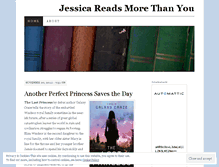 Tablet Screenshot of jessicareadsmorethanyou.wordpress.com