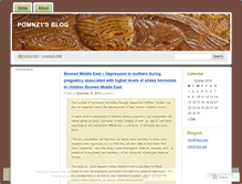 Tablet Screenshot of pomnz1.wordpress.com