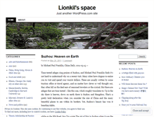 Tablet Screenshot of lionkil.wordpress.com
