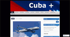 Desktop Screenshot of cubamas.wordpress.com