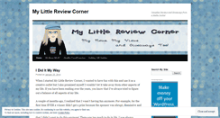 Desktop Screenshot of mylittlereviewcorner.wordpress.com