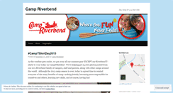 Desktop Screenshot of campriverbend.wordpress.com