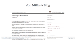 Desktop Screenshot of jmmiller45.wordpress.com