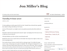 Tablet Screenshot of jmmiller45.wordpress.com