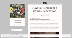 Desktop Screenshot of myheadfirst.wordpress.com