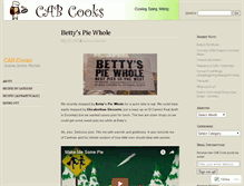 Tablet Screenshot of cabcooks.wordpress.com