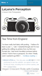 Mobile Screenshot of lalenaperceptions.wordpress.com