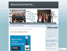 Tablet Screenshot of bishopamatchoir.wordpress.com
