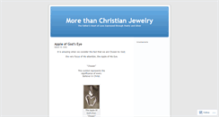 Desktop Screenshot of christianjewelry.wordpress.com