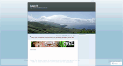 Desktop Screenshot of katieh78.wordpress.com