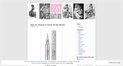 Desktop Screenshot of bestbeautybuys.wordpress.com