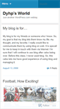 Mobile Screenshot of dyhp.wordpress.com