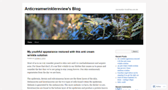 Desktop Screenshot of anticreamwrinklereview.wordpress.com