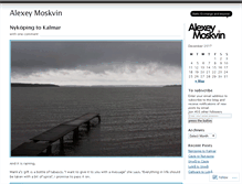 Tablet Screenshot of alexeymoskvin.wordpress.com