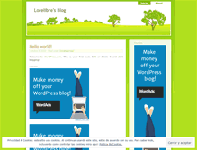 Tablet Screenshot of lorelibre.wordpress.com