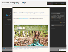 Tablet Screenshot of gravidee.wordpress.com