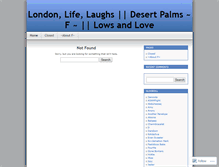 Tablet Screenshot of desertpalms.wordpress.com