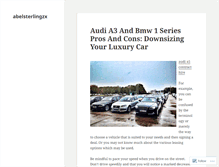 Tablet Screenshot of abelsterlingzx.wordpress.com