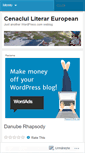 Mobile Screenshot of cenaclulliterareuropean.wordpress.com