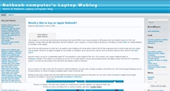 Desktop Screenshot of netbookcomputer.wordpress.com