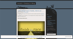 Desktop Screenshot of josiahnchelsey.wordpress.com
