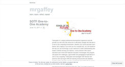 Desktop Screenshot of mrgaffey.wordpress.com
