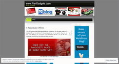 Desktop Screenshot of pangadgets.wordpress.com